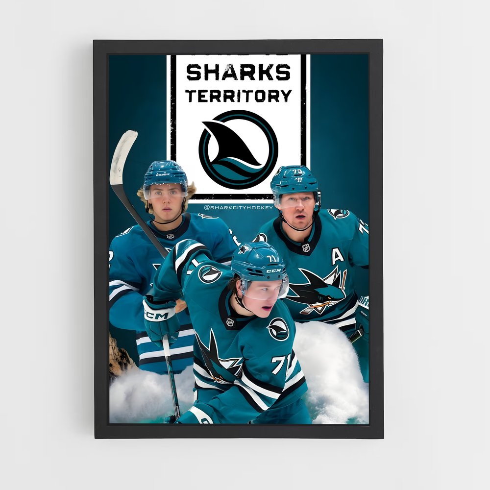Poster Prêts à Nager – affiche Hockey sur glace (vue 2)